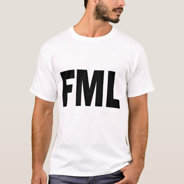 Camisa do branco de FML (Frente)