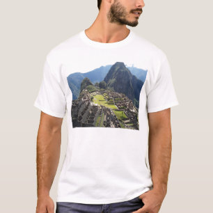 Camisa do branco de Machu Picchu