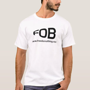 Camisa do branco do FOB