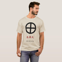 Camisa do Brasão do Clã Shimazu (Kamon)