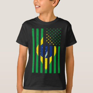 Camisa do Brasil Brasil Futebol EUA Bandeira da Am