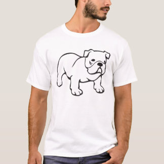 Camisa do buldogue