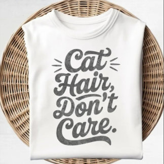 Camisa do Cabelo de Gato