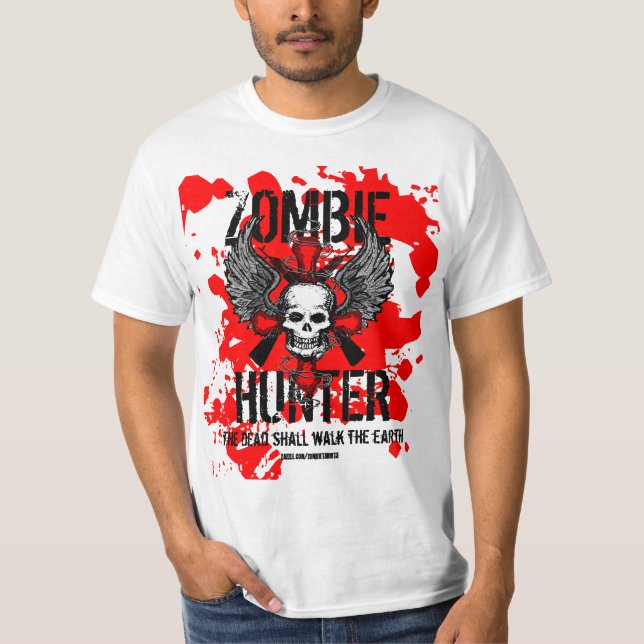 Camisa do caçador do zombi (Frente)