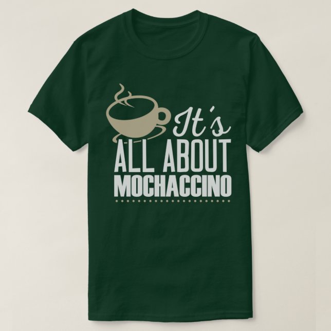 Camisa do café Moccachino Loverx27s 2 (Frente do Design)