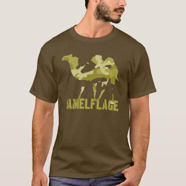 camisa do camelflage (Frente)