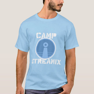 Camisa do campista de Streamix do acampamento