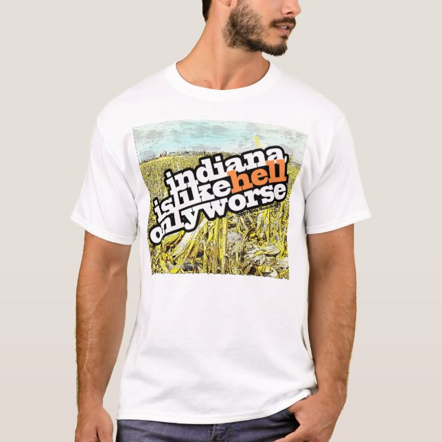 CAMISA DO CAMPO DE MILHO DE INDIANA (Frente)