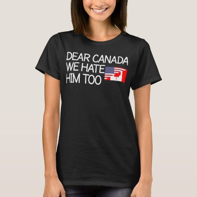 Camisa do Canadá, camisa canadense, camisa canaden (Frente)