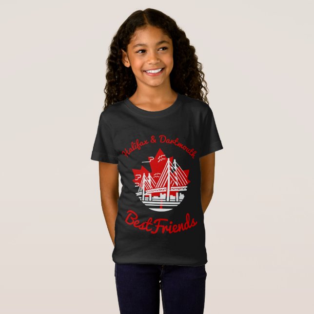 Camisa do Canadá Halifax e Dartmouth BestAmigos (Frente Completa)