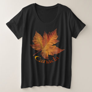 Camisa do Canadá Plus Size Camisola de Beisebol do