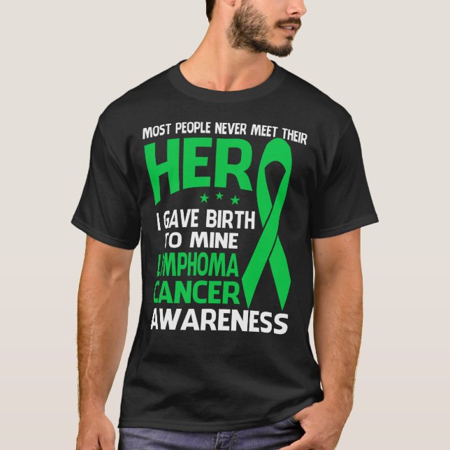 Camisa do Cancer do linfoma, algumas pessoas nunca (Frente)