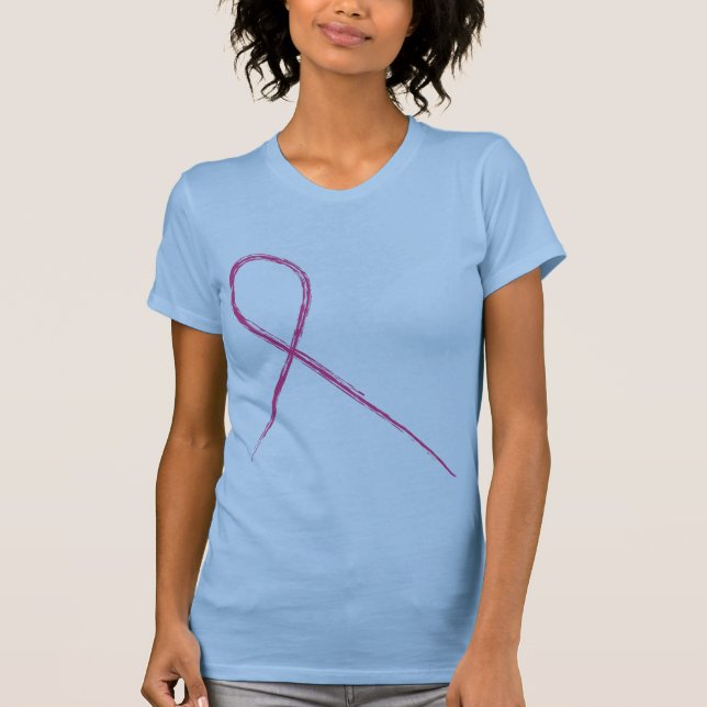Camisa do cancro da mama (Frente)