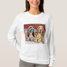 Camisa do cão de Basset