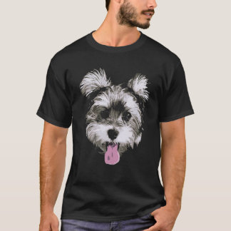 Camisa do cão T de Morkie