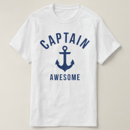 Camisa do Capitão do Barco Engraçado e Hilário