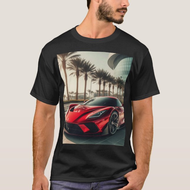 Camisa do carro 3d (Frente)