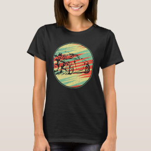 Camisa Do Carro De Condução Retro Vintage 70s Silh