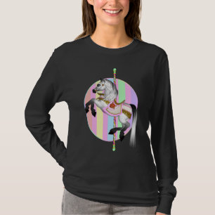 Camisa do carrossel T para mulheres