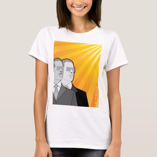 Camisa do caso da máscara da ligação das mulheres (Frente)