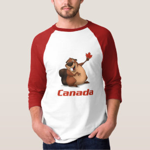 Camisa do castor de Canadá