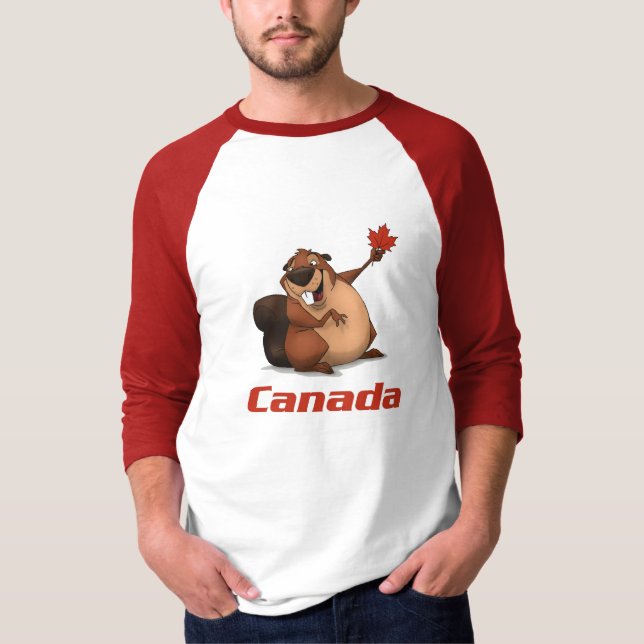 Camisa do castor de Canadá (Frente)