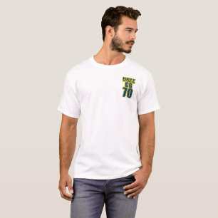Camisa do CG 70 do marido do marinho