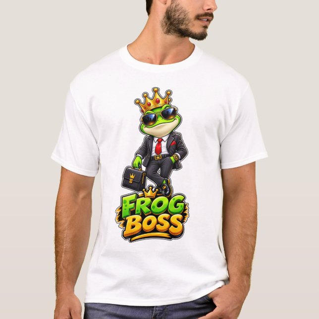 Camisa do Chefe Sapo – Camisa engraçada do empresá (Frente)