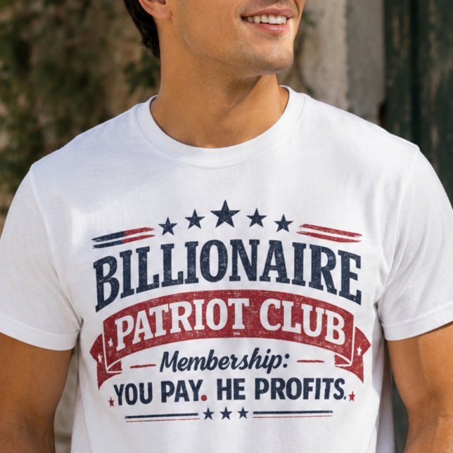 Camisa do Clube Bilionário Patriota (Criador carregado)
