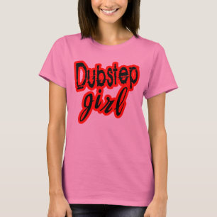 camisa do clube de dança D da menina de Dubstep