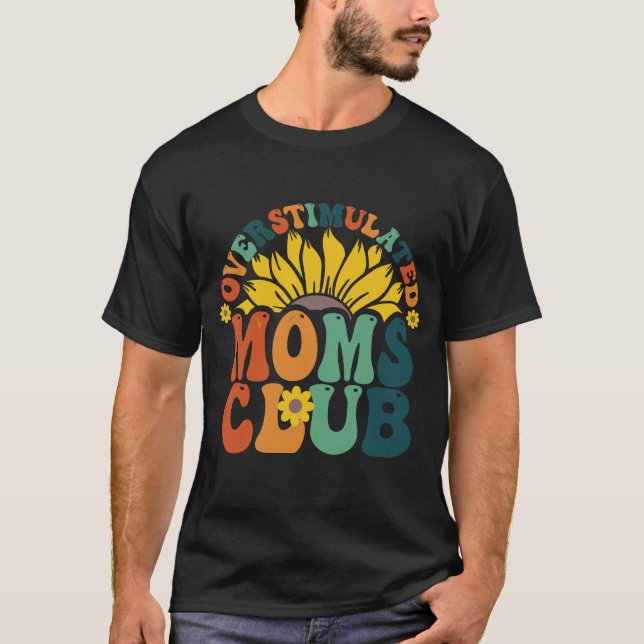 Camisa do clube de Mães, fofo para a mãe (Frente)
