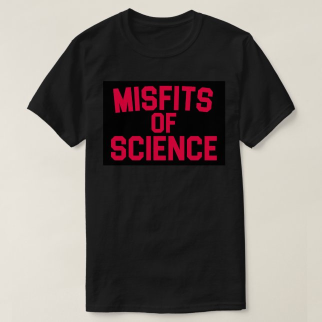 Camisa do clube de TV Science 80s (Frente do Design)
