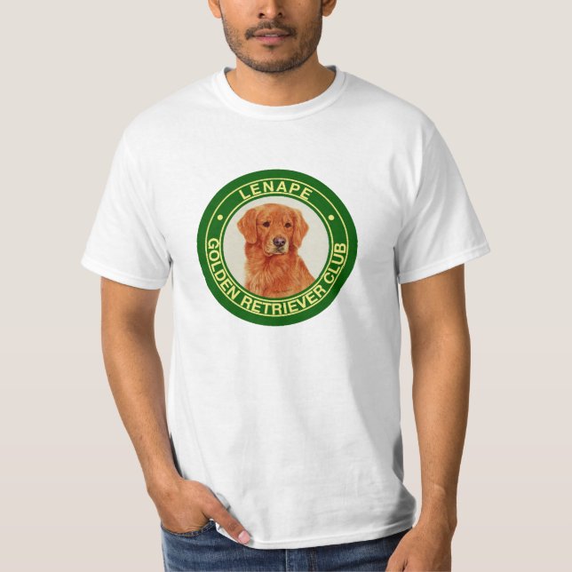 Camisa do clube do golden retriever de Lenape (Frente)