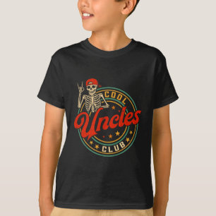 Camisa do Clube dos Tios Legais Retrô Esqueleto Di