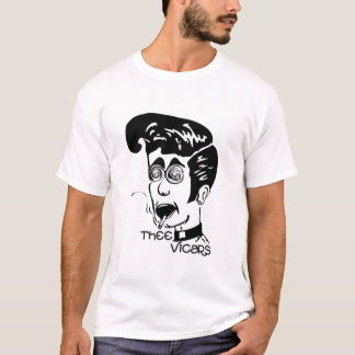 Camisa do colar e do logotipo T dos vigários de