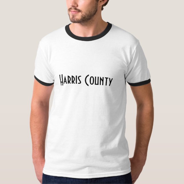 Camisa do Condado de Harris (Frente)