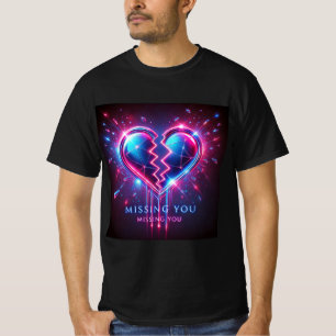 Camisa do Coração do Espelho Quebrado