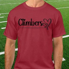 Camisa do Coração dos Climbers