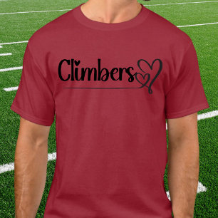Camisa do Coração dos Climbers