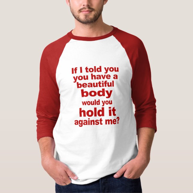 Camisa do corpo - escolha estilo e cor (Frente)