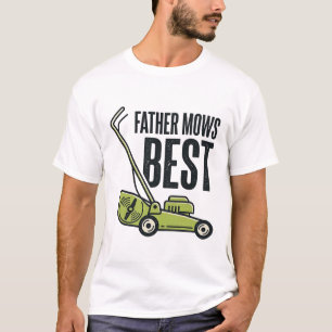 Camisa do Cortador de Grama Vintage Pai Corta Melh