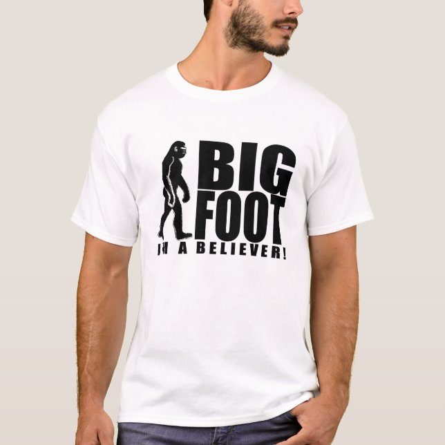 Camisa do crente de Bigfoot (Frente)