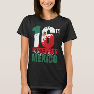 Camisa Do Dia Da Independência Mexicana Fl
