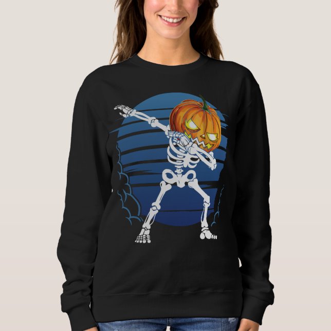 Camisa Do Dia Das Bruxas, Camisa De Esqueleto Dabb (Frente)