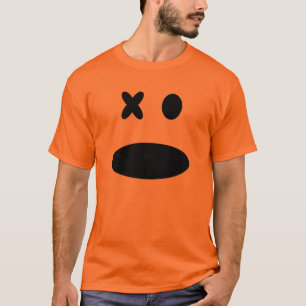 Camisa do Dia das Bruxas da cara do macaco da