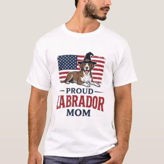 Camisa do Dia das Bruxas do Cão Patriótico Orgulho