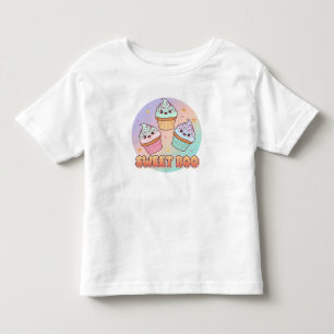 Camisa do Dia das Bruxas do Cupcake Fantasma - Doc