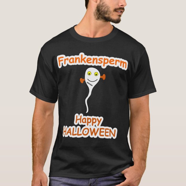 CAMISA DO DIA DAS BRUXAS: FRANKENSPERM (Frente)