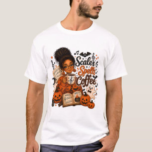 Camisa do Dia das Bruxas para Professor de Música