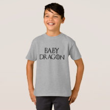 camisa do dia das mães para o dragão do bebê dos